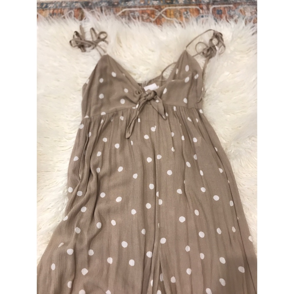 Polka dot jumpsuit